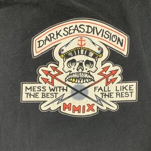 Dark Seas Division Men’s Black Graphic Tee